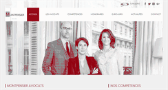 Desktop Screenshot of montpensier-avocats.com
